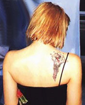 courtney love tattoos